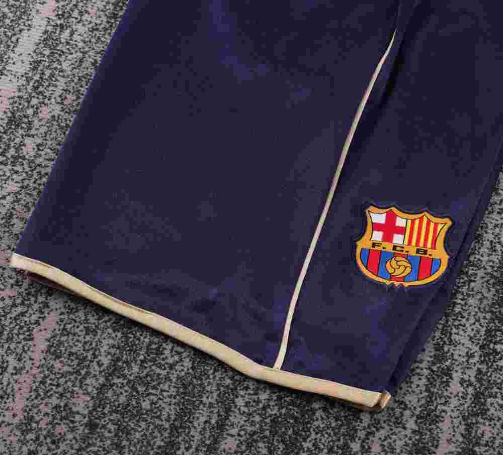 2001-2002 Retro Barcelona Away Football Shirt 1:1 Thai Quality Kids Size