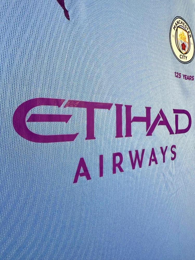 2019-2020 Retro Manchester City Home Football Shirt 1:1 Thai Quality