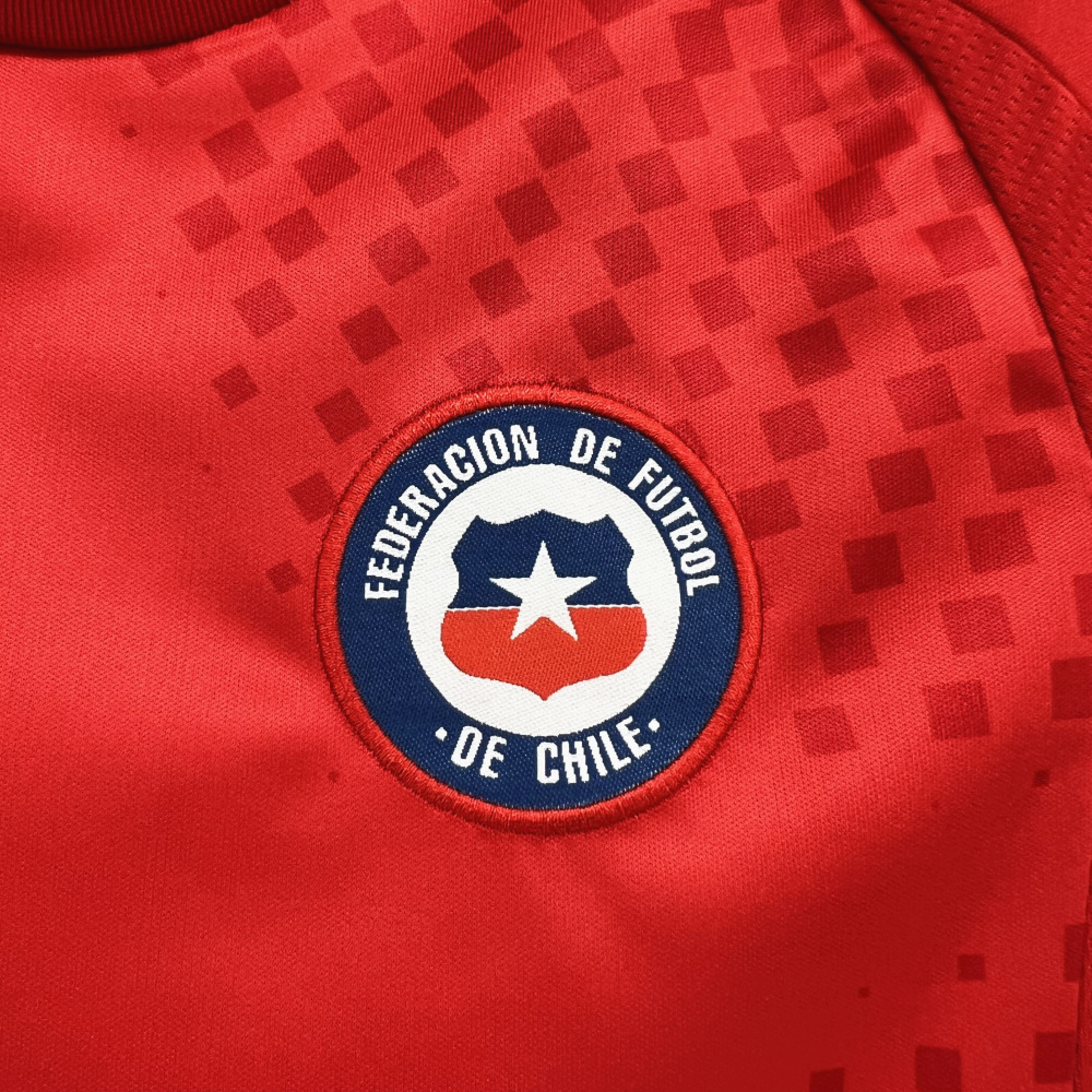 2024-2025 Chile Home Football Shirt Kids Size