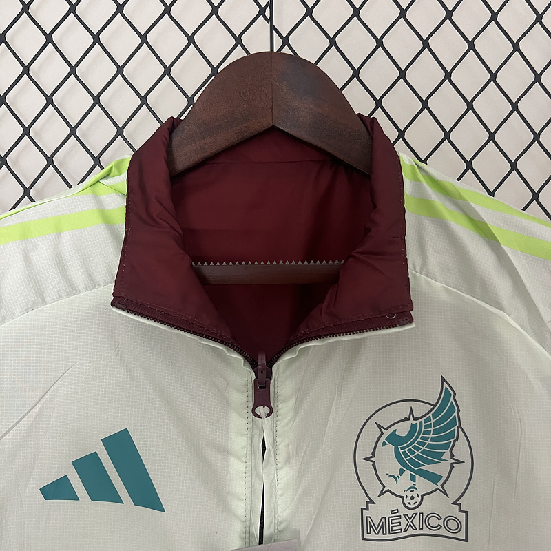2024 Mexico Reversible Windbreake Soccer Jersey 1:1 Thai Quality