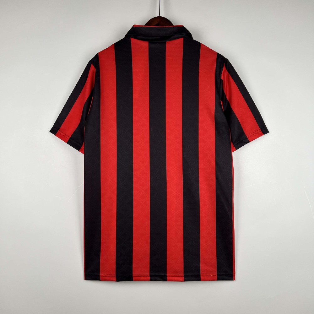 1989/1990 Retro AC Milan Home Football Shirt 1:1 Thai Quality