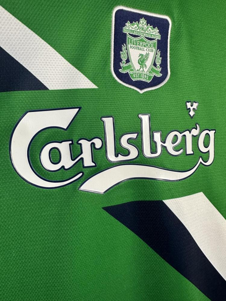 1999-2000 Retro Liverpool Away Football Jersey 1:1 Thai Quality
