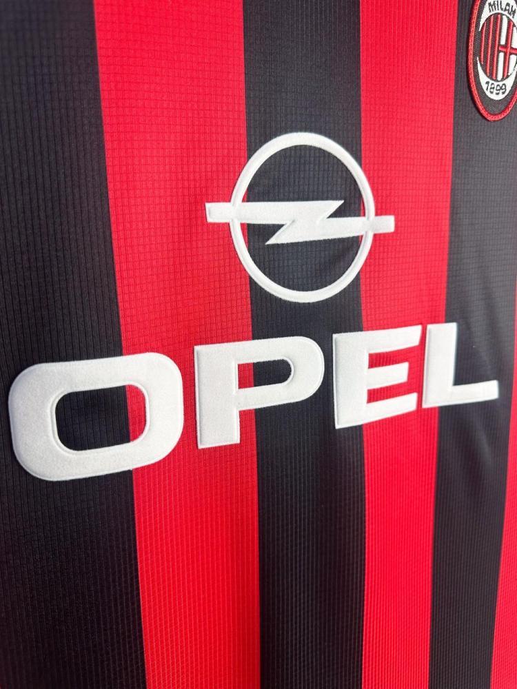 1997/1998 Retro AC Milan Home Football Shirt 1:1 Thai Quality