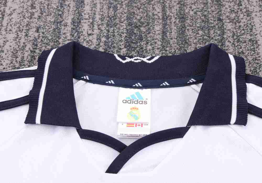 2000-2001 Retro Real Madrid Home Football Shirt 1:1 Thai Quality Kids Size