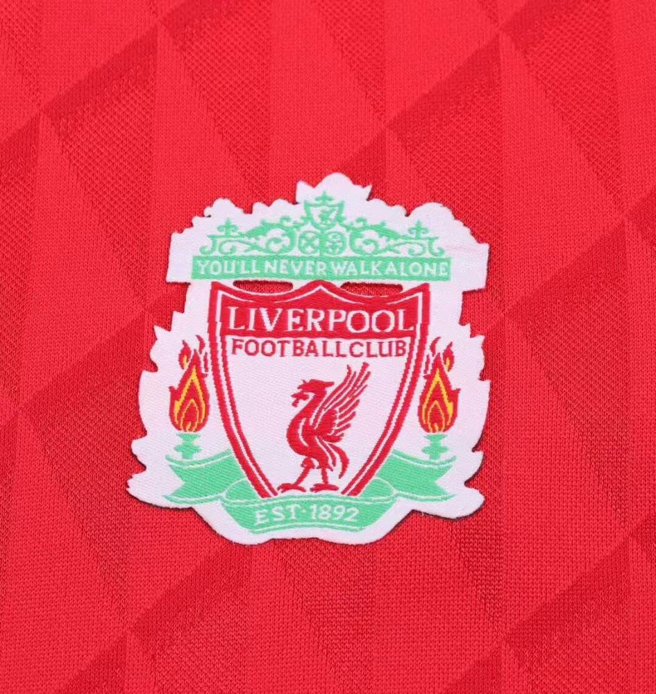 2010-2012 Retro Liverpool Home Football Jersey 1:1 Thai Quality Kids Size