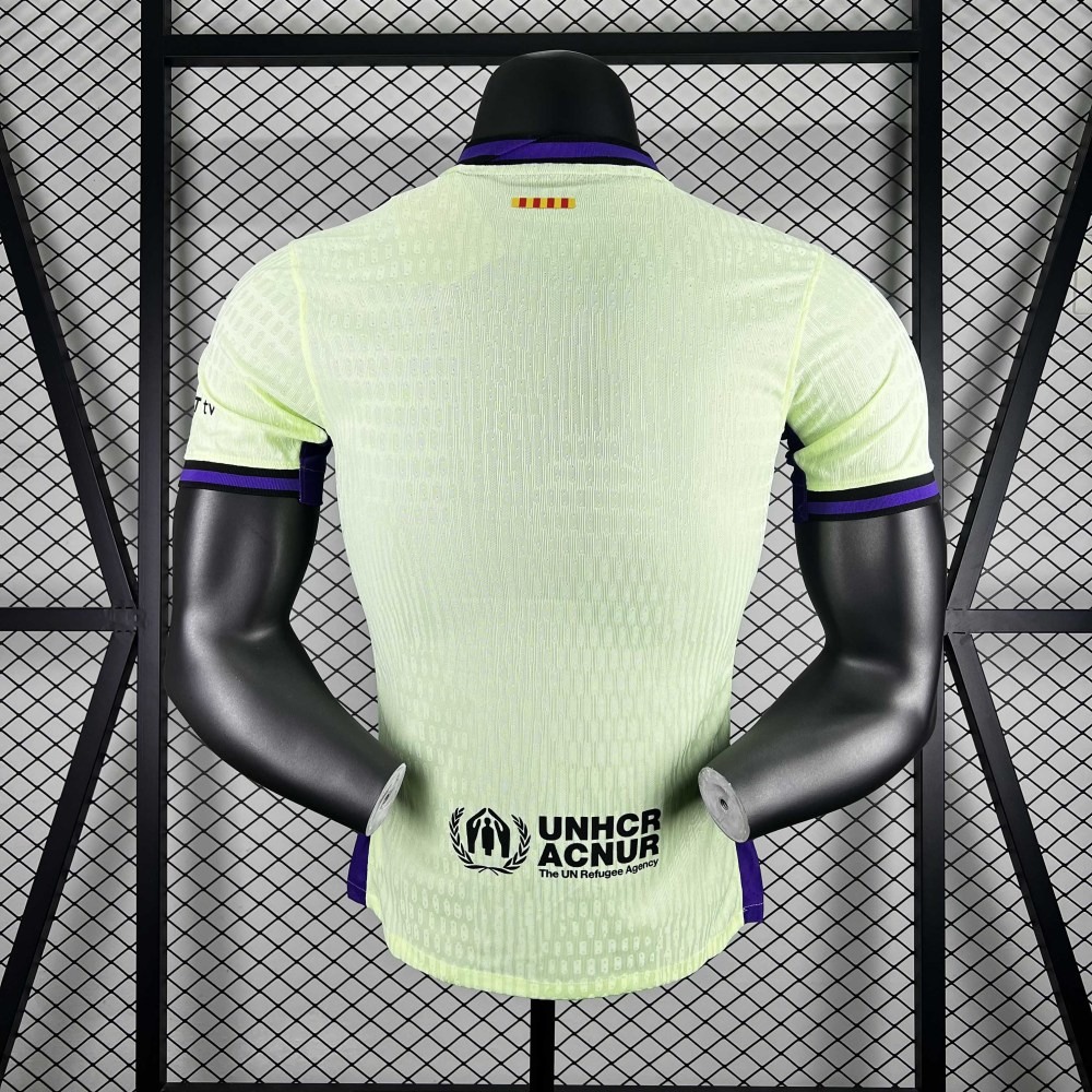 2025/2026 Player Version Barcelona Third Away 02 Football Jersey 1:1 Thai quality