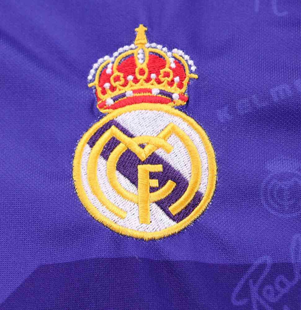 1994-1996 Retro Real Madrid Away Football Shirt 1:1 Thai Quality Kids Size