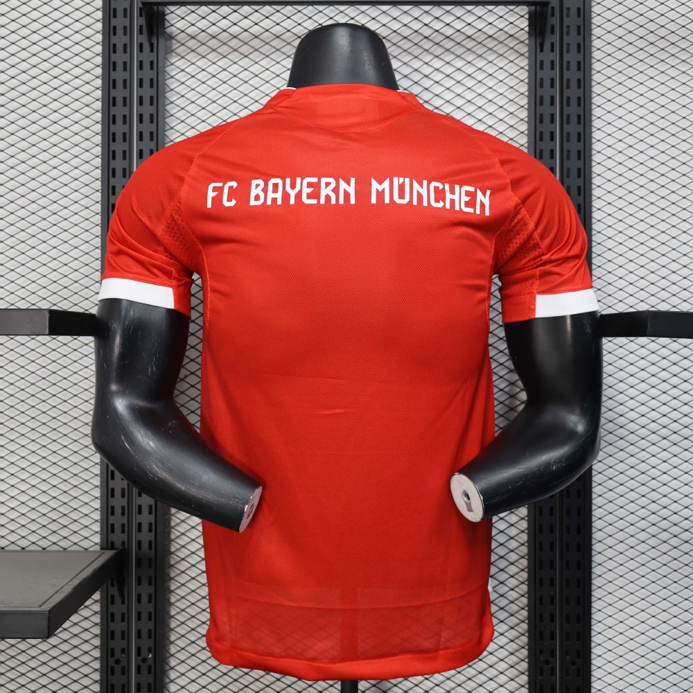 2025/2026 Player Version Bayern Munich Home Football Shirt 1:1 Thai Quality