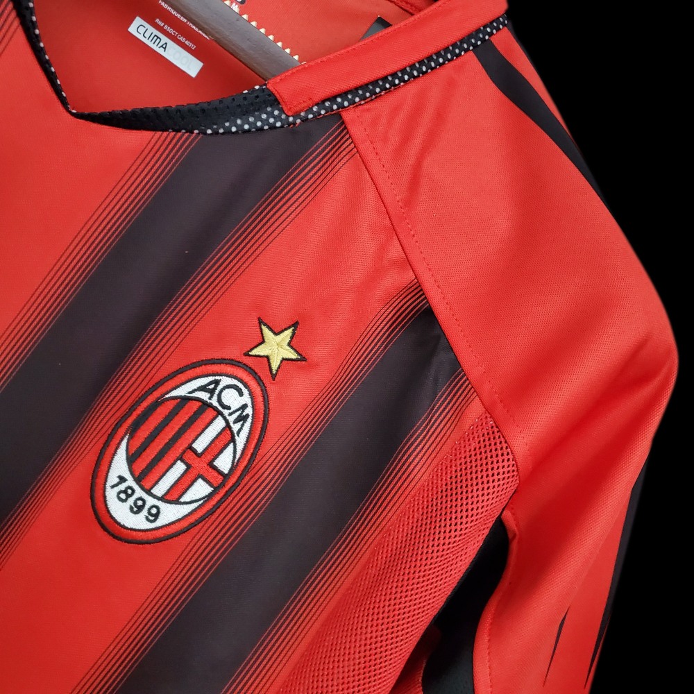 2004/2005 Retro AC Milan Home Football Shirt 1:1 Thai Quality