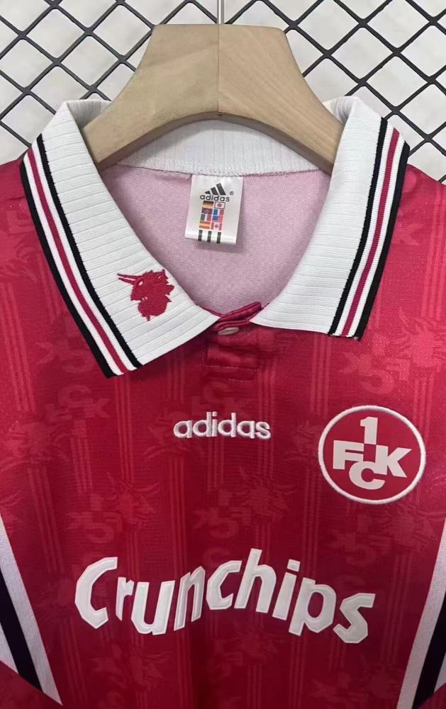 1997/1998 Retro FC Kaiserslautern Home Football Jersey 1:1 Thai Quality