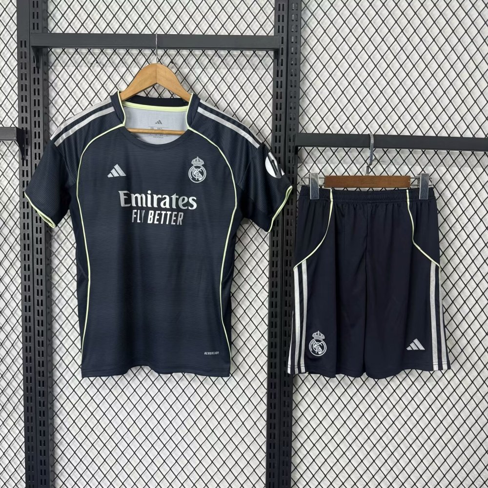 2025/2026 Real Madrid Away Football Jersey 1:1 Thai quality Kids Size
