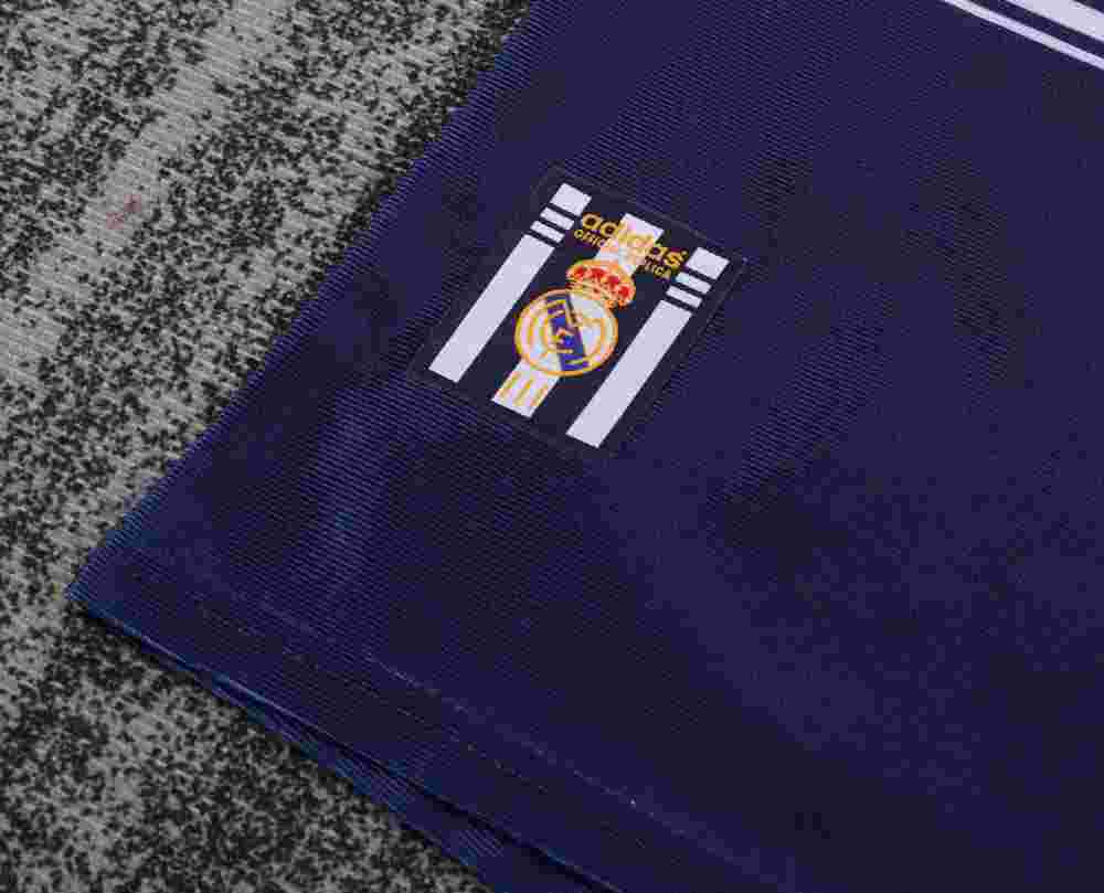 1998-1999 Retro Real Madrid Away Football Shirt 1:1 Thai Quality Kids Size