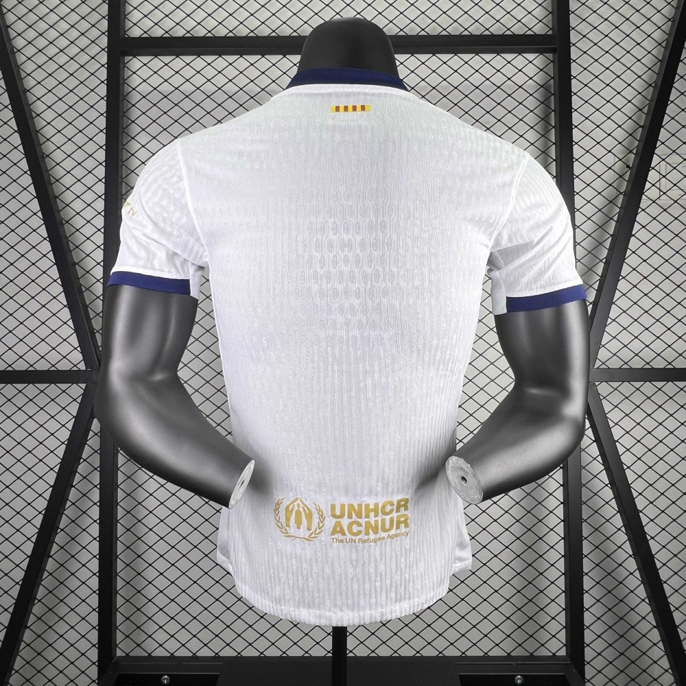 2025/2026 Player Version Barcelona White Coldplay Football Jersey 1:1 Thai quality