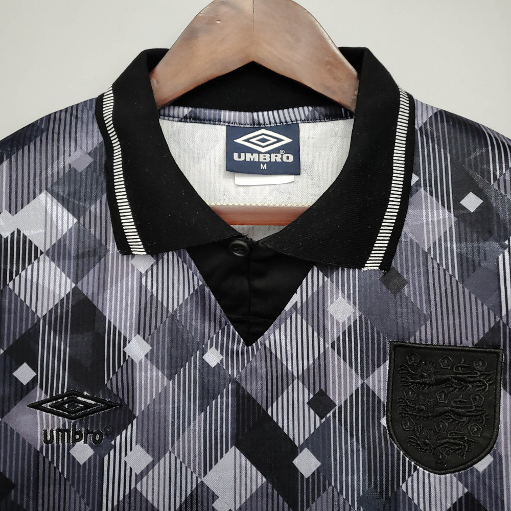 1990 Retro England Away Soccer Jersey 1:1 Thai Quality