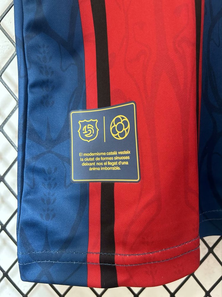 2025/2026 Barcelona 125th Anniversary Version Football Shirt 1:1 Thai Quality