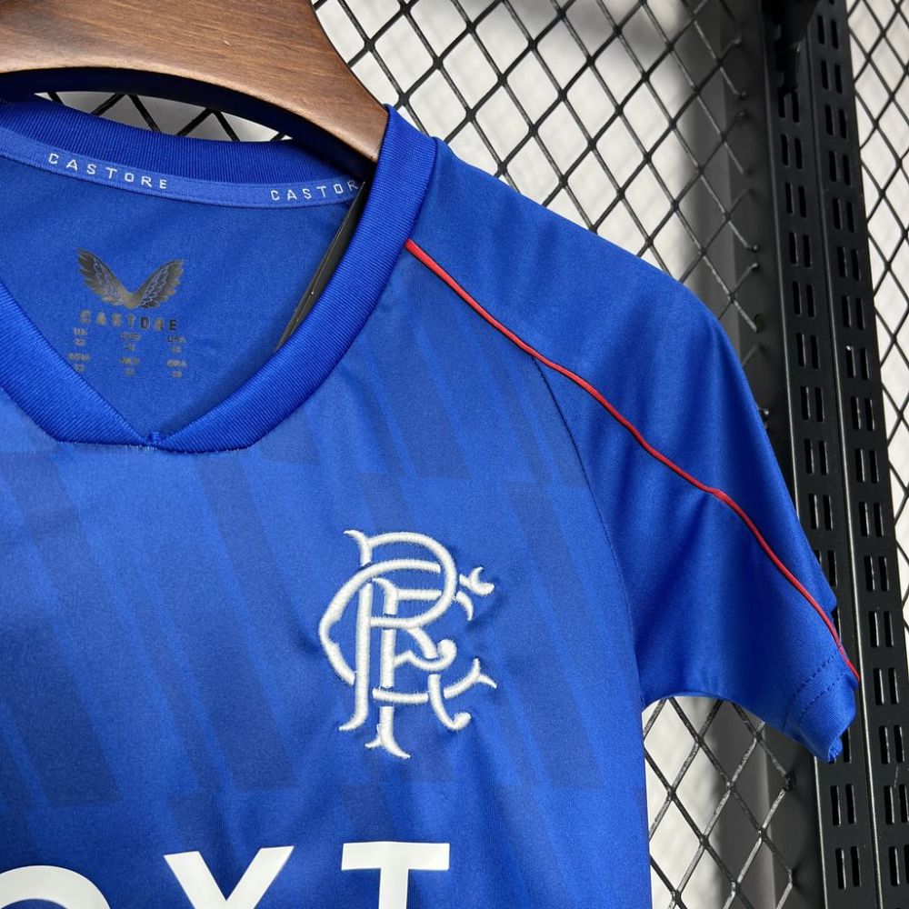 2024/2025 Rangers Home Football Shirt 1:1 Thai Quality Kids Size