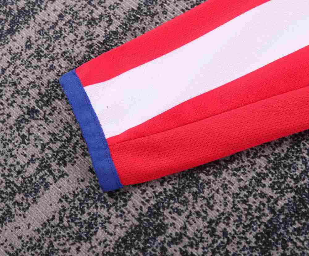 2004-2005 Retro Long Sleeve Atletico Madrid Home Football Jersey 1:1 Thai Quality Kids Size