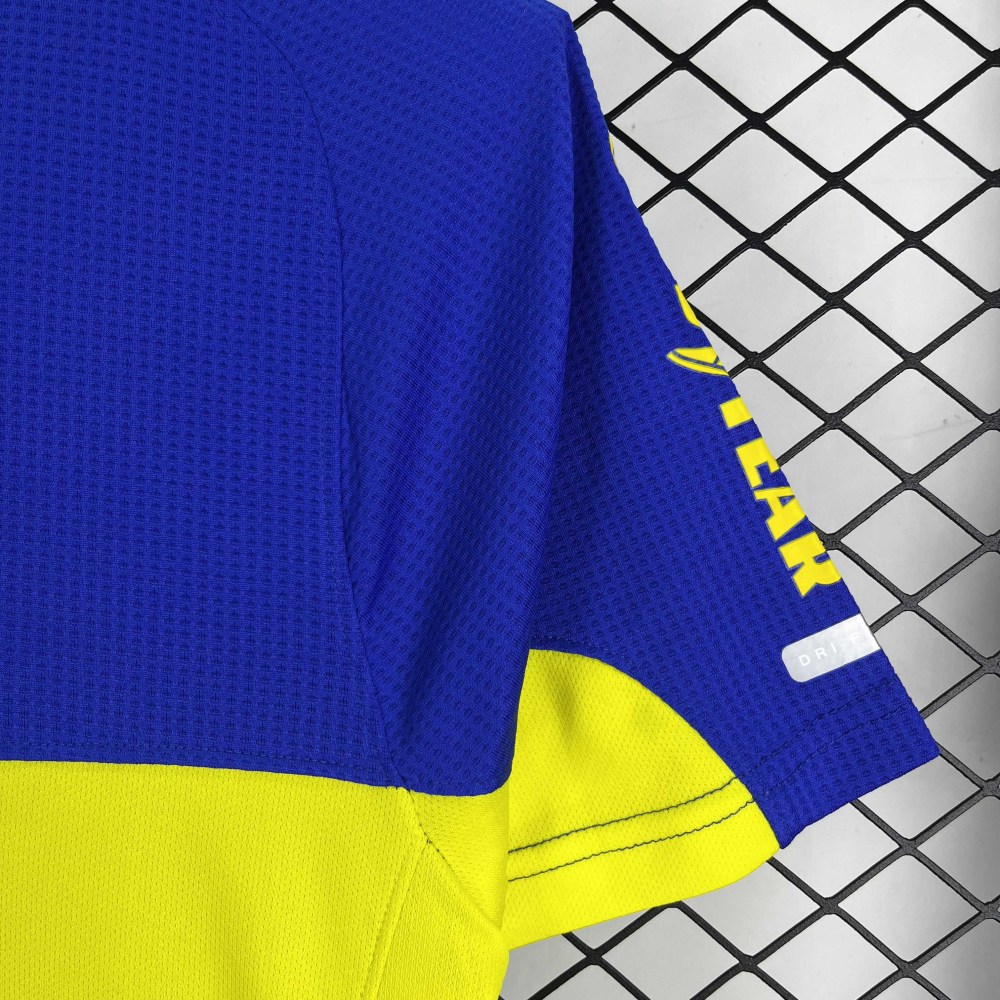 2005 Retro Boca Juniors 100th Anniversary Edition Football Jersey 1:1 Thai Quality