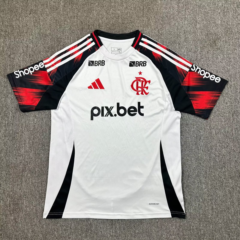 2025/2026 Flamengo Away Advertise Football Jersey 1:1 Thai Quality