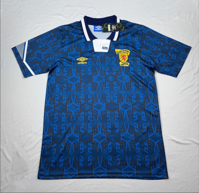 1991/1994 Retro Scotland National Team Home Football Shirt 1:1 Thai Quality