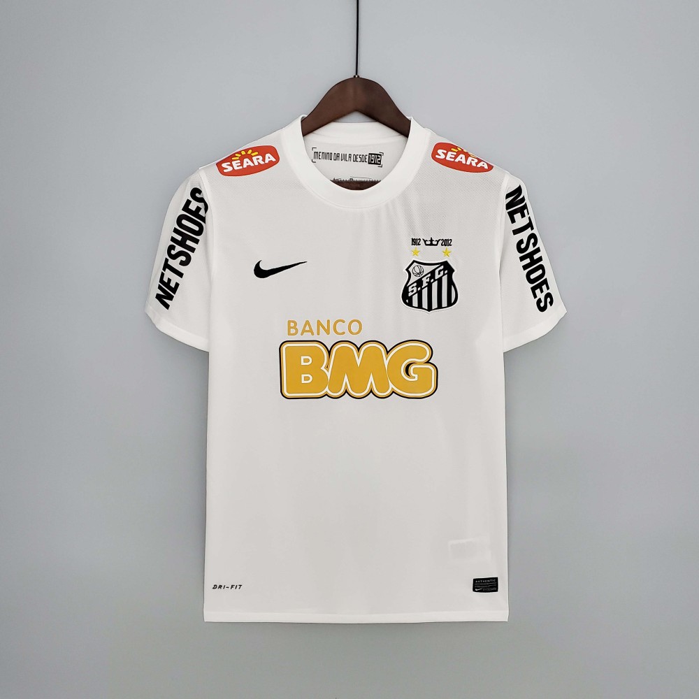 2012 Retro Santos Home Soccer Jersey 1:1 Thai Quality