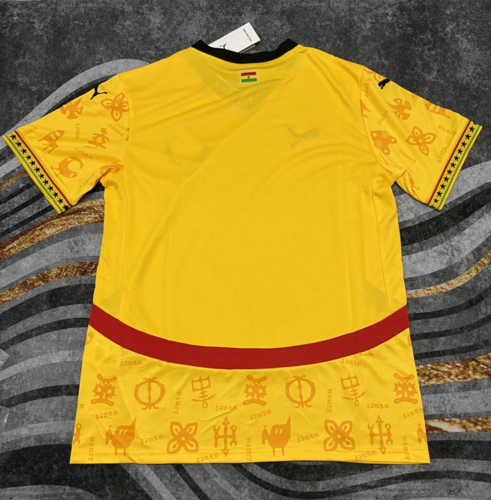 2025/2026 Ghana National Team Away Football Shirt 1:1 Thai Quality