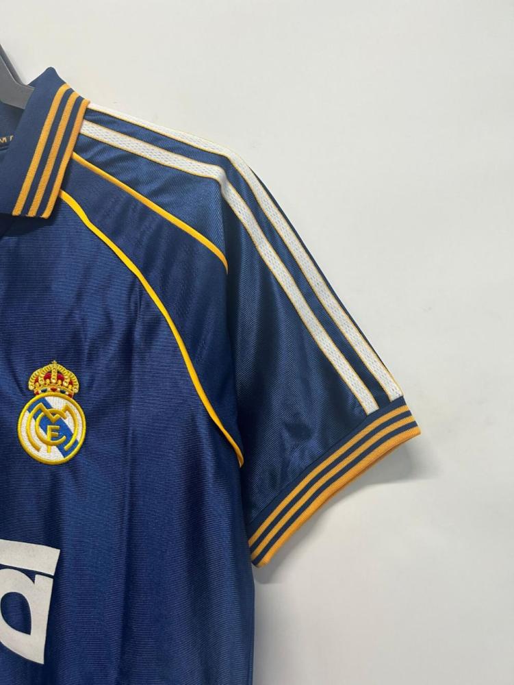 1998/2000 Retro Real Madrid Third Away Football Jersey 1:1 Thai Quality