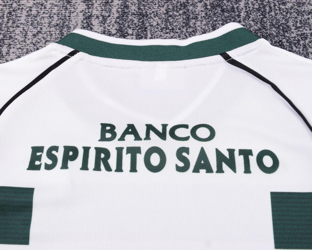 2001-2003 Retro Sporting Lisbon Home Football Jersey Shirt 1:1 Thai Quality Kids Size