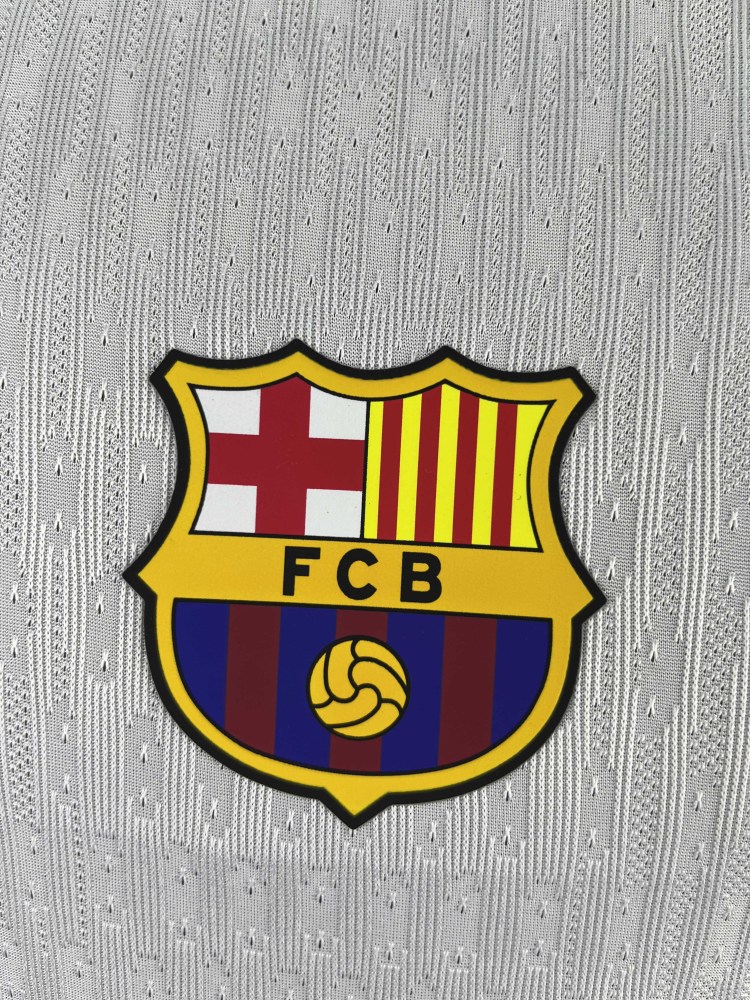 2025/2026 Player Version Barcelona White Coldplay Football Jersey 1:1 Thai quality