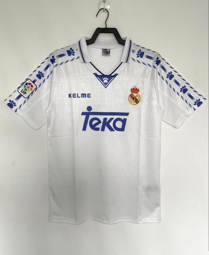 1996/1997 Retro Real Madrid Third Home Soccer Jersey 1:1 Thai Quality