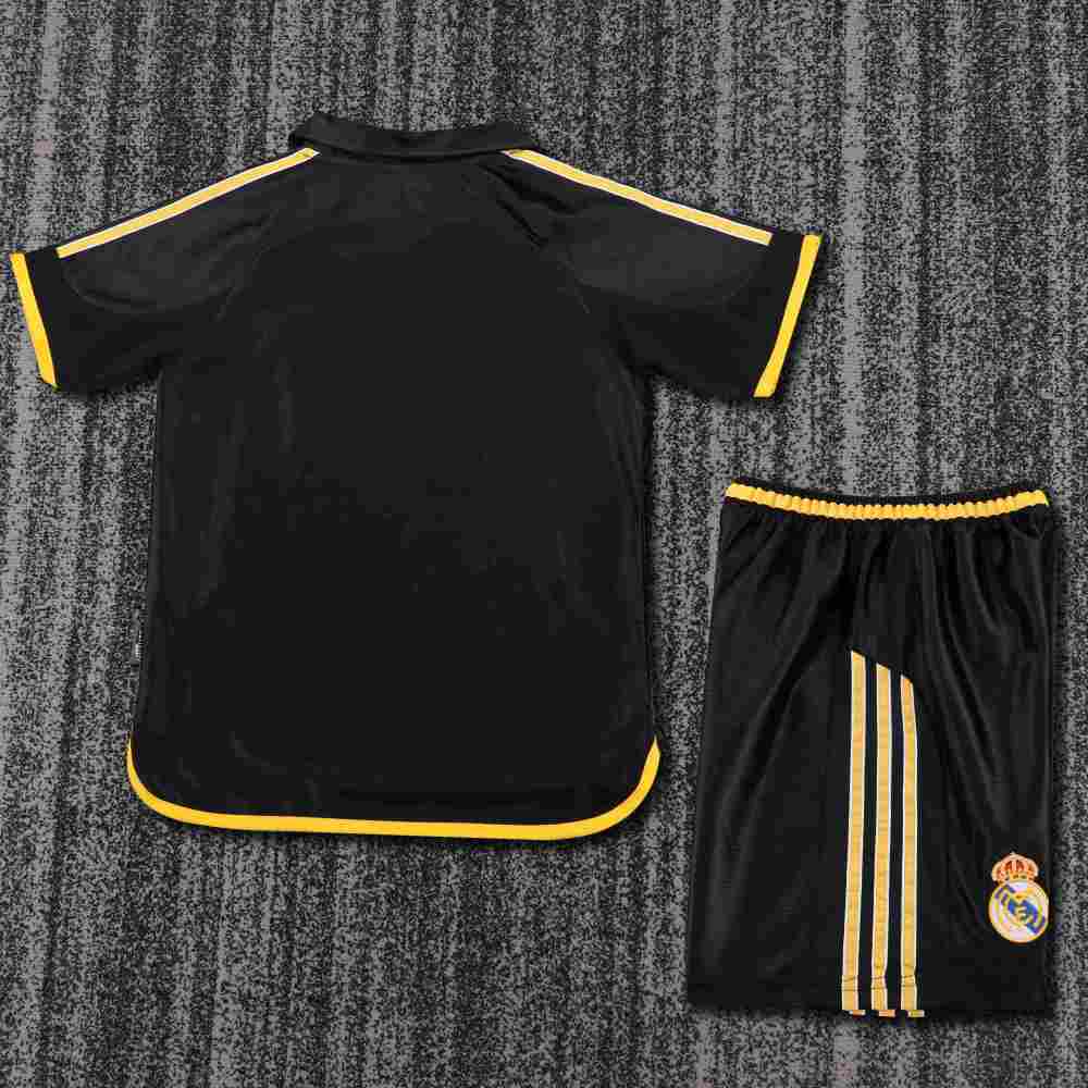 1999-2001 Retro Real Madrid Away Football Shirt 1:1 Thai Quality Kids Size
