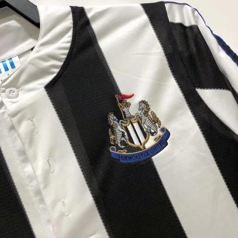 1995/1997 Retro Long Sleeve Newcastle United Home Soccer Jersey 1:1 Thai Quality