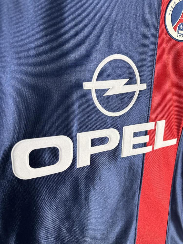2001/2002 Retro Long Sleeve Psg Paris Saint-Germain Home Football Shirt 1:1 Thai Quality
