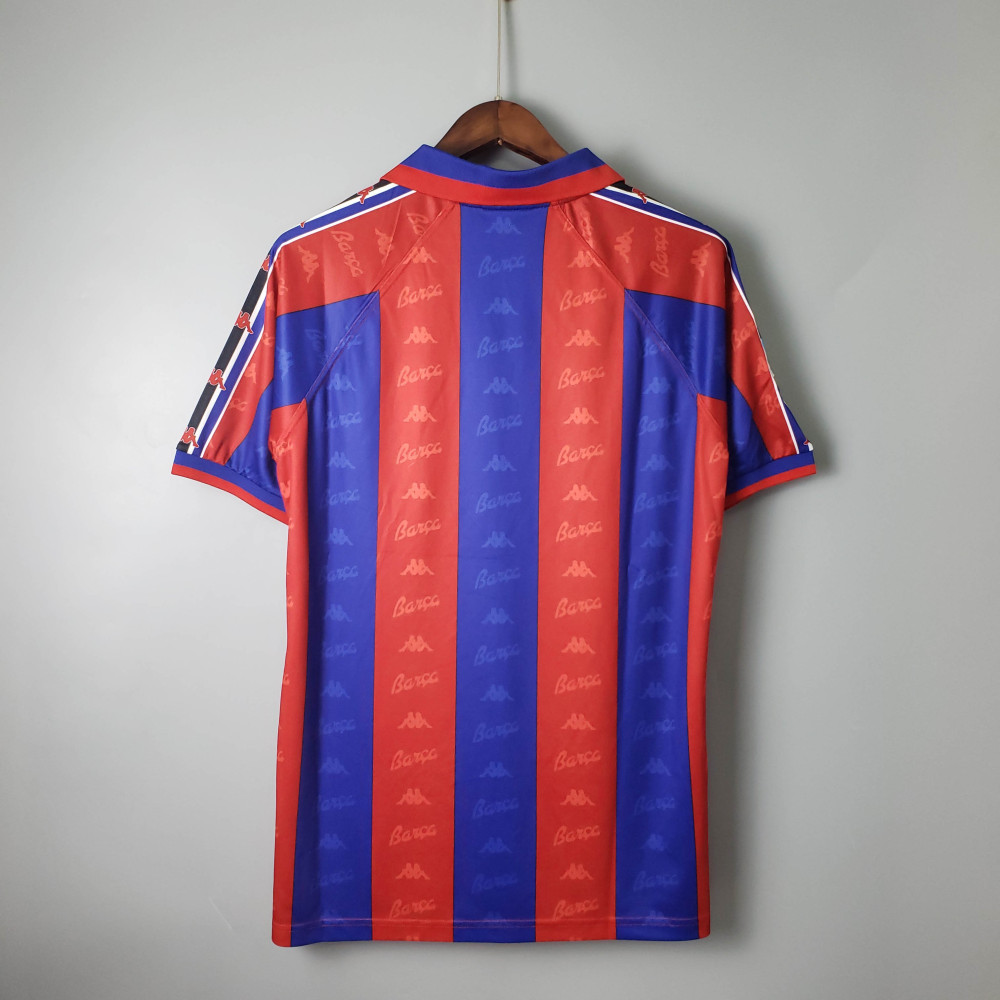 1996/1997 Retro Barcelona Home Football Shirt 1:1 Thai Quality