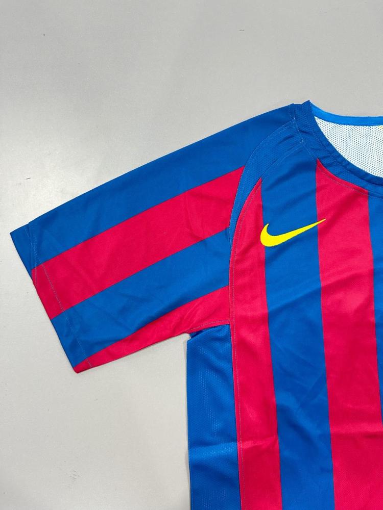 2005/2006 Retro Barcelona Home Football Shirt UEFA Champions League 1:1 Thai Quality