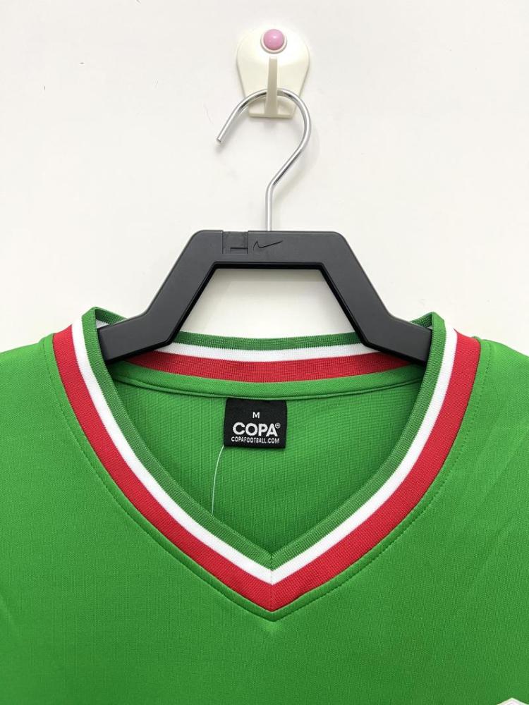1970 Retro Mexico Home Soccer Jersey 1:1 Thai Quality