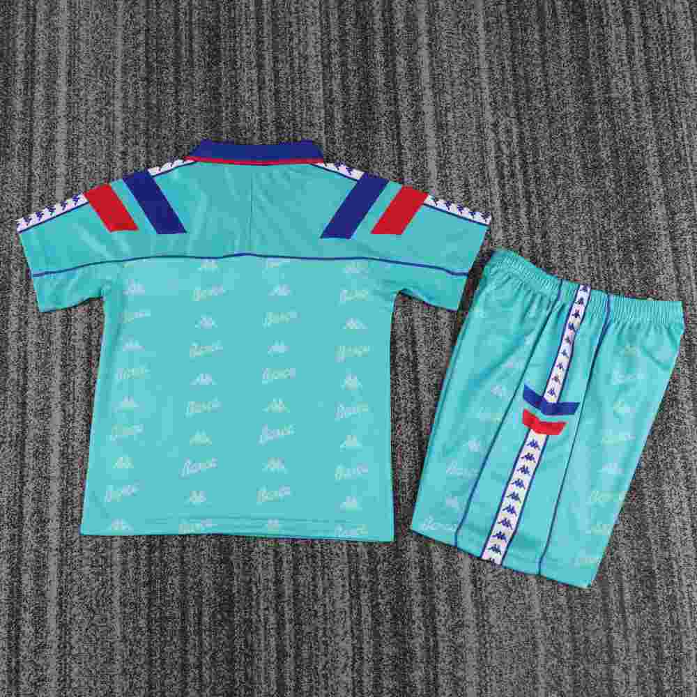 1992-1995 Retro Barcelona Away Football Shirt 1:1 Thai Quality Kids Size