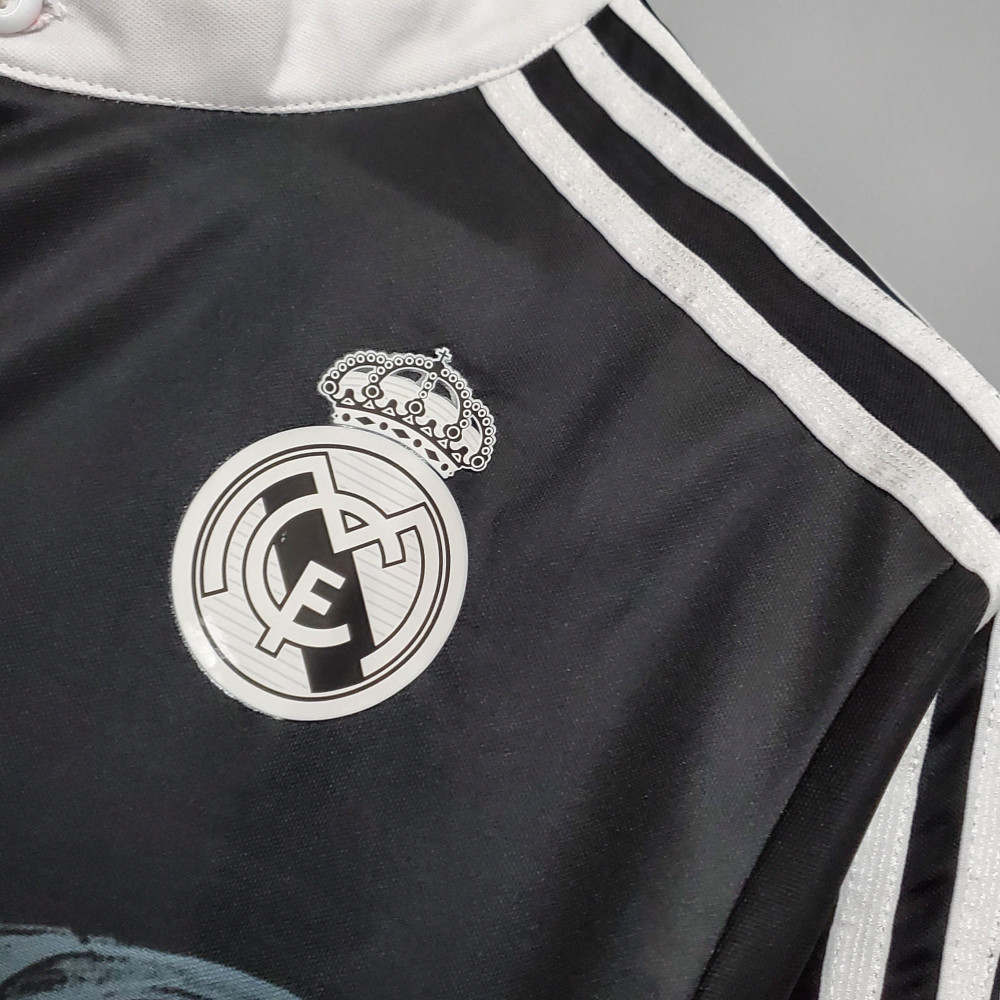 2014/2015 Retro Long Sleeve Real Madrid Third Away 1:1 Thai Quality
