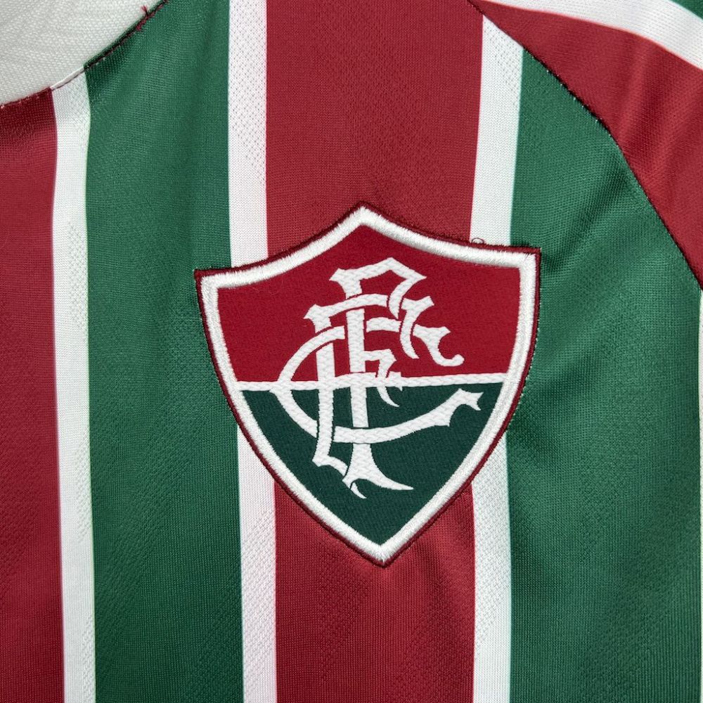 2025/2026 Long Sleeves Fluminense Home Football Jersey 1:1 Thai Quality