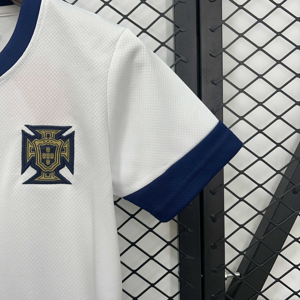 2025/2026 Portugal Training clothes white Football Jersey 1:1 Thai Quality Kids Size