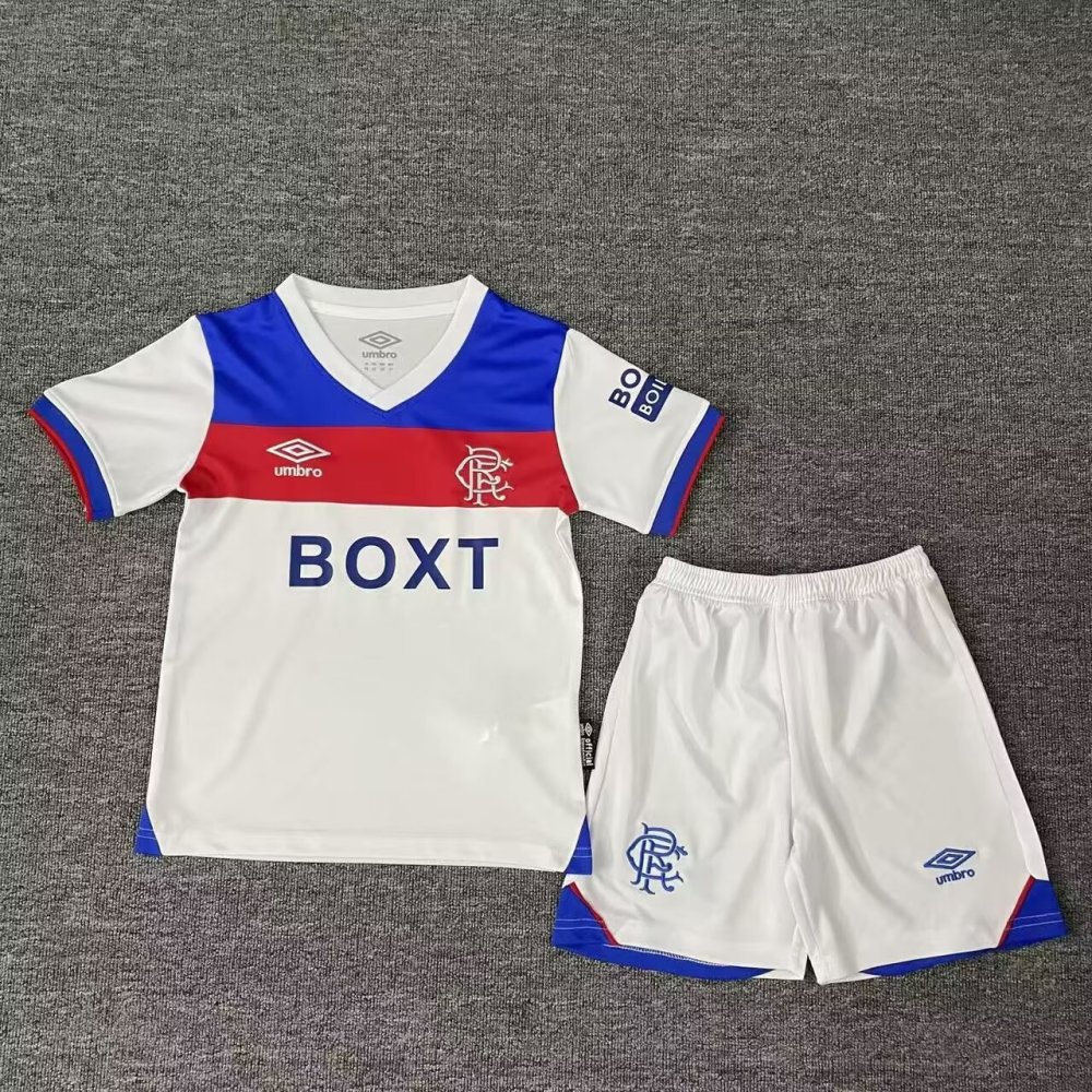 2025/2026 Rangers Away Football Shirt 1:1 Thai Quality Kids Size