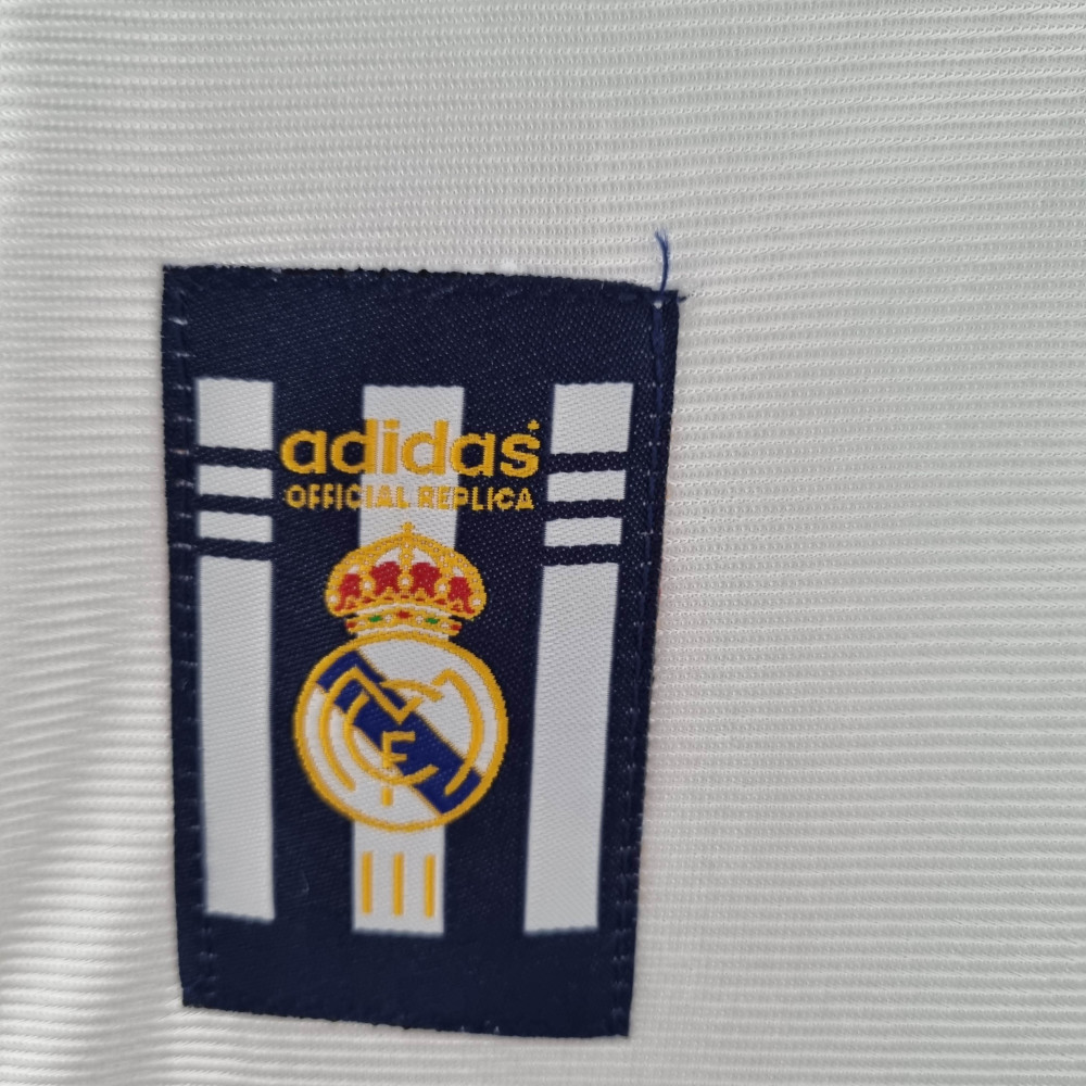 1998/2000 Retro Real Madrid Home Football Jersey 1:1 Thai Quality