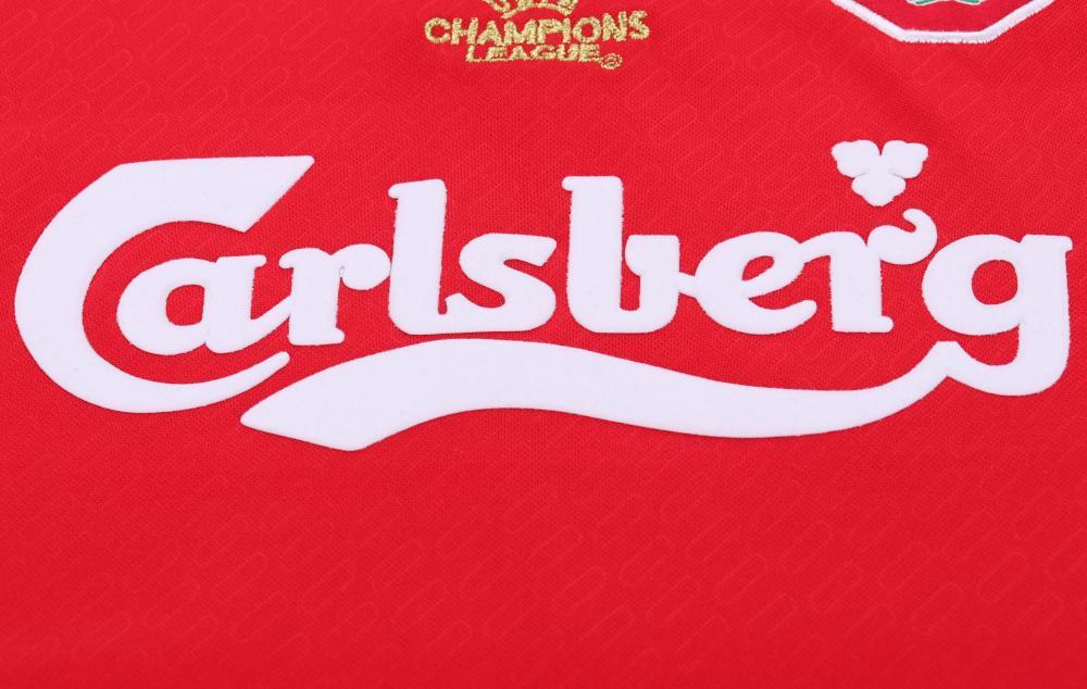 2004-2005 Retro Liverpool Home Football Jersey 1:1 Thai Quality Kids Size