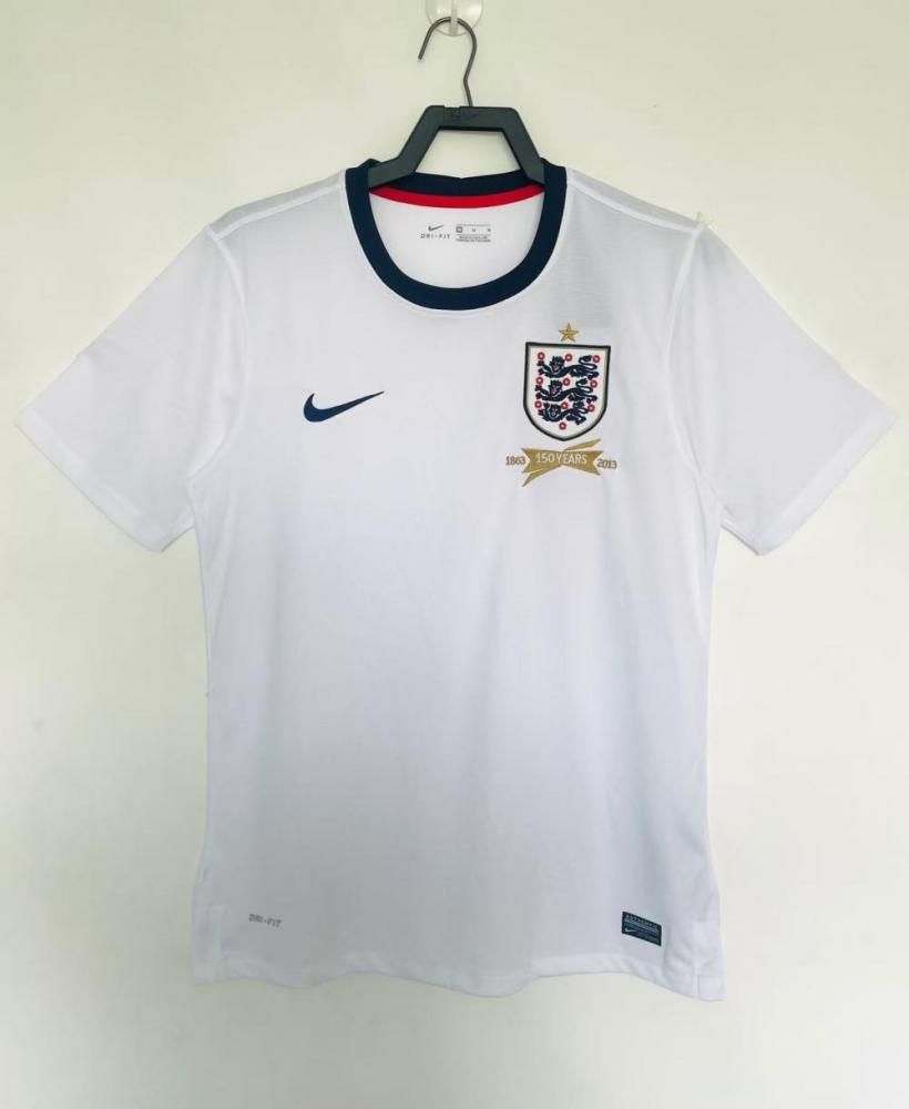 2013 Retro England Home Soccer Jersey 1:1 Thai Quality