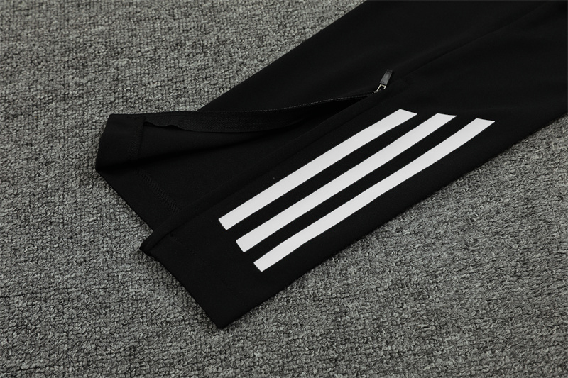 2024/2025 Real Madrid Printed White Half-Pull Training Suit Football Shirt 1:1 Thai Quality Set