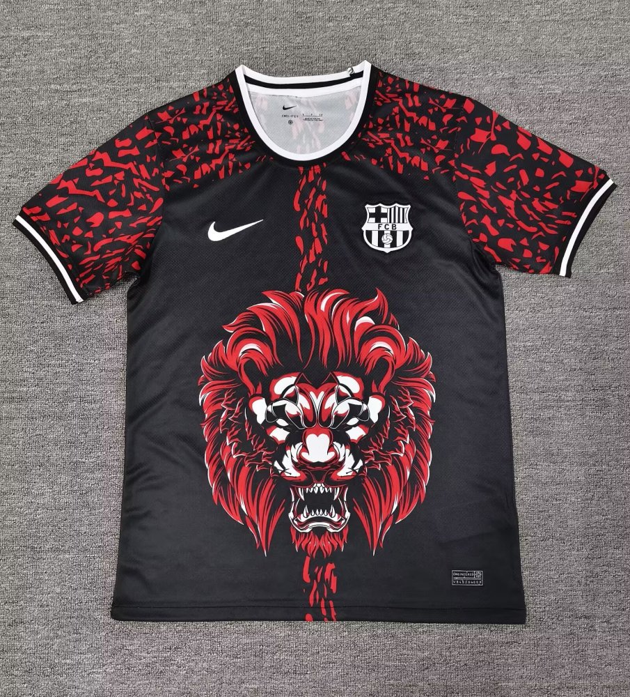 2025/2026 Barcelona Special Edition Lion Head Red Football Jersey 1:1 Thai Quality