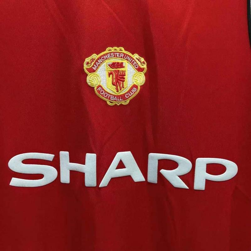 1985 Retro Manchester United Home Football Shirt 1:1 Thai Quality