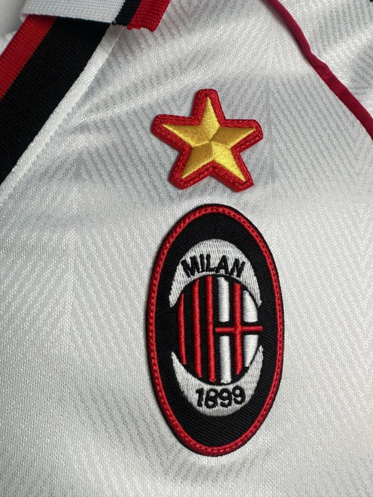 1997/1998 Retro AC Milan Away Football Shirt 1:1 Thai Quality