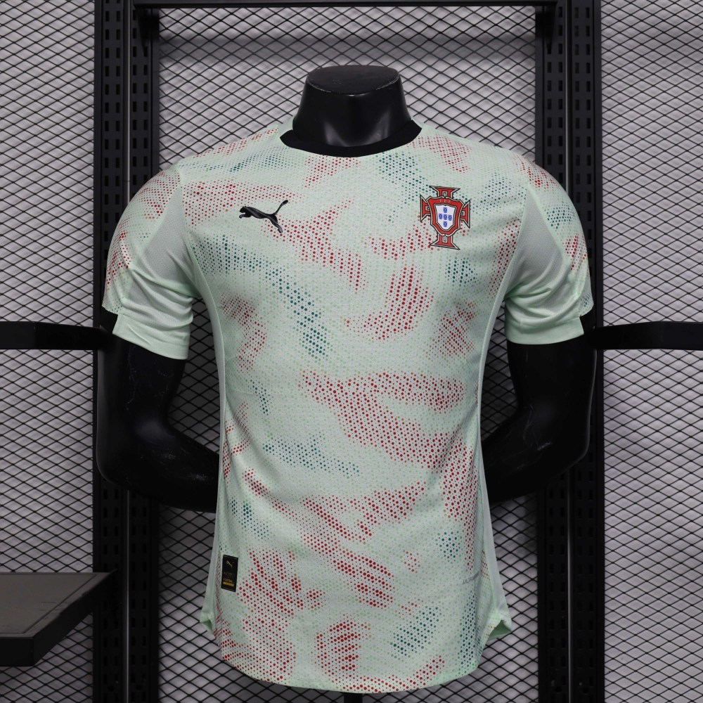 2025/2026 Player Version Portugal Pre-match uniform Football Jersey 1:1 Thai Quality