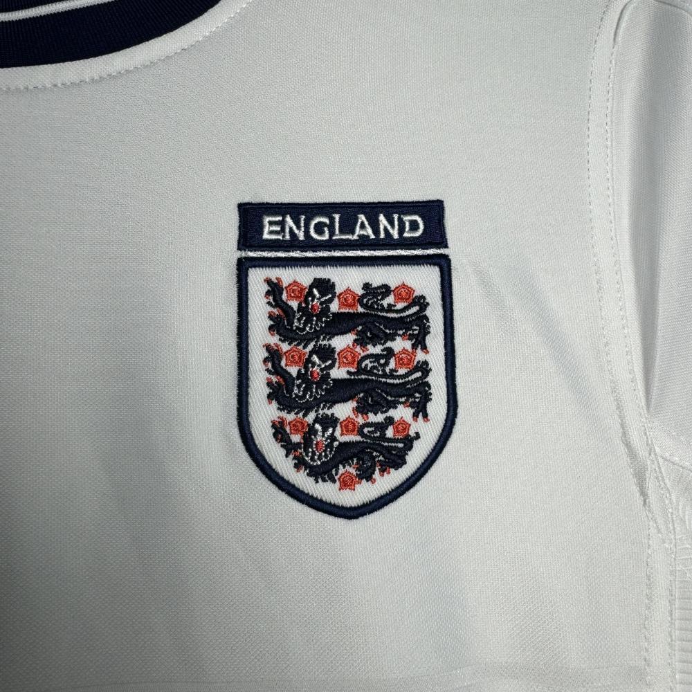 1999-2001 Retro England Home Soccer Jersey 1:1 Thai Quality